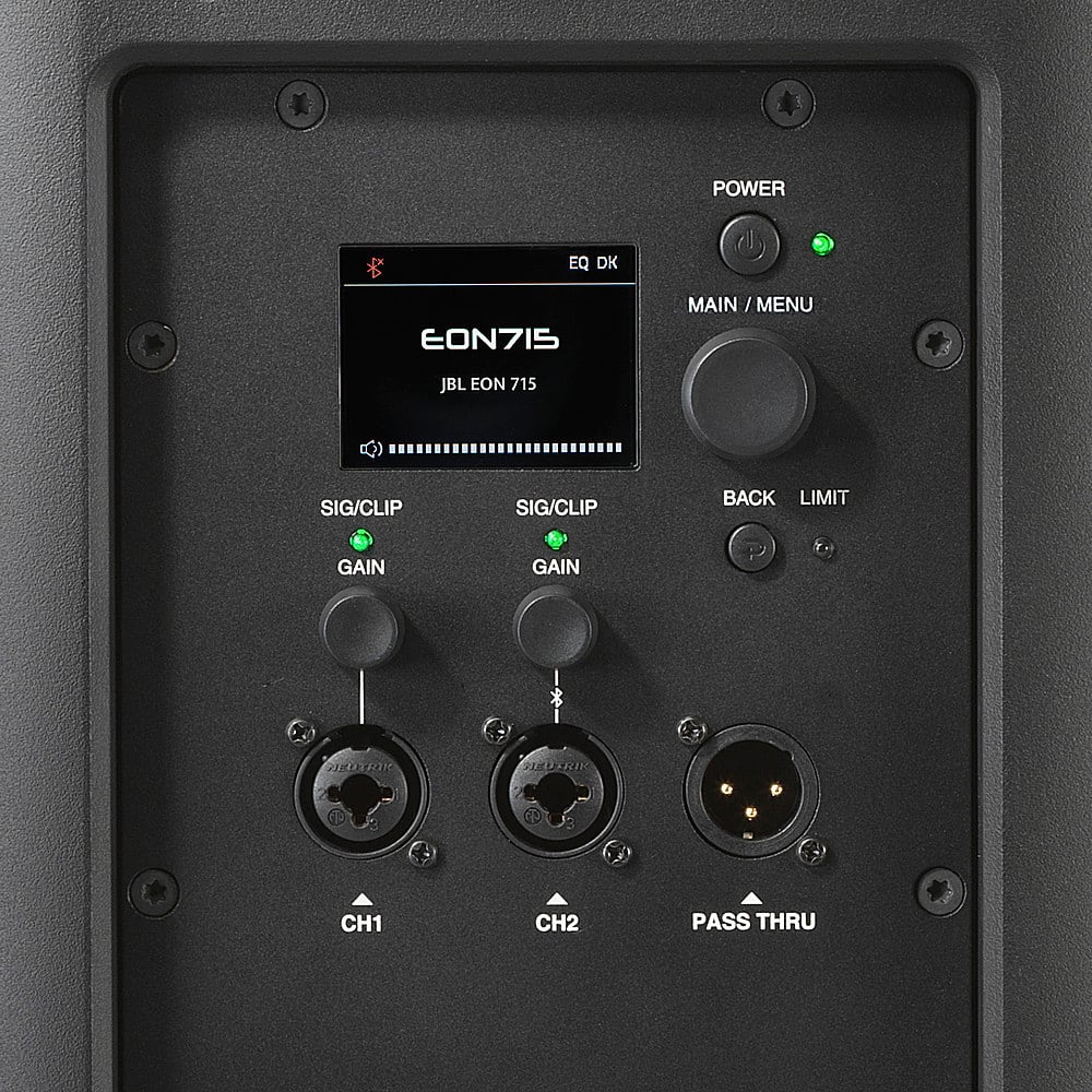 Angle. JBL - EON715 15" Powered PA Speaker with Bluetooth - Black.