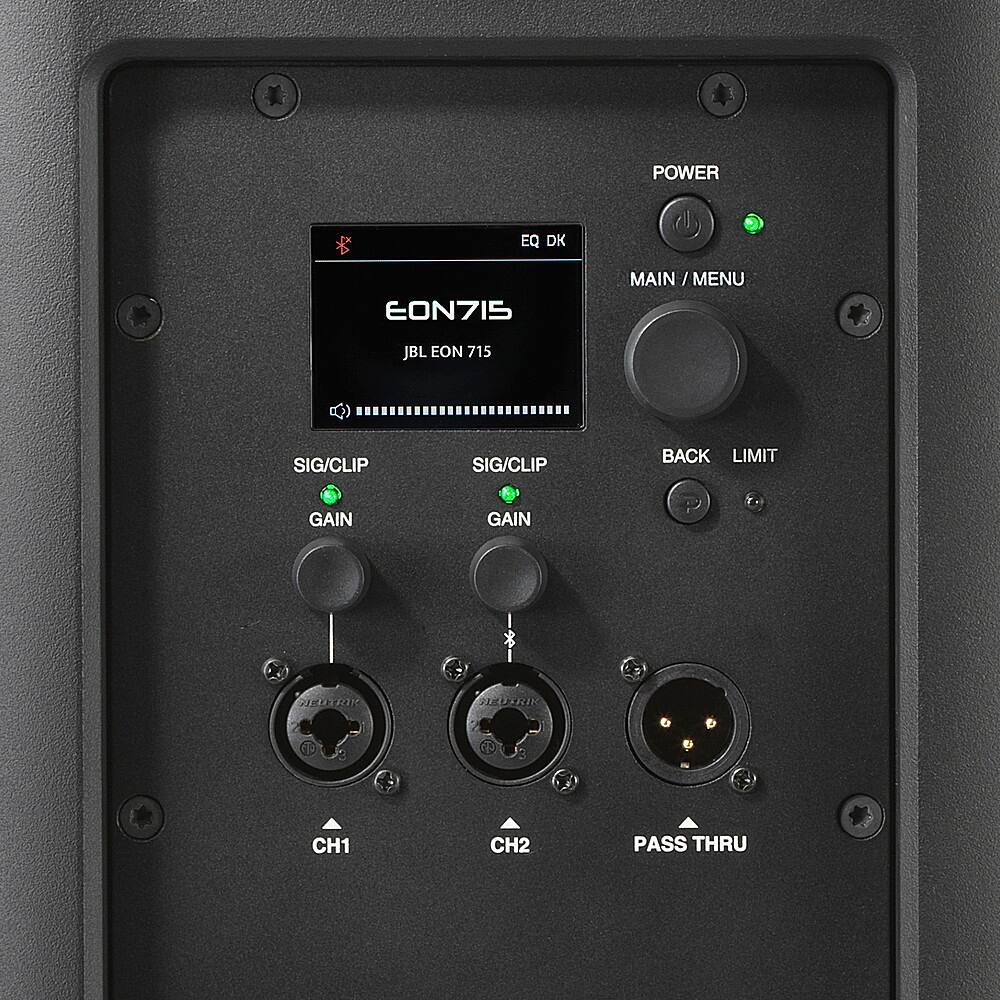 Angle. JBL - EON715 15" Powered PA Speaker with Bluetooth - Black.