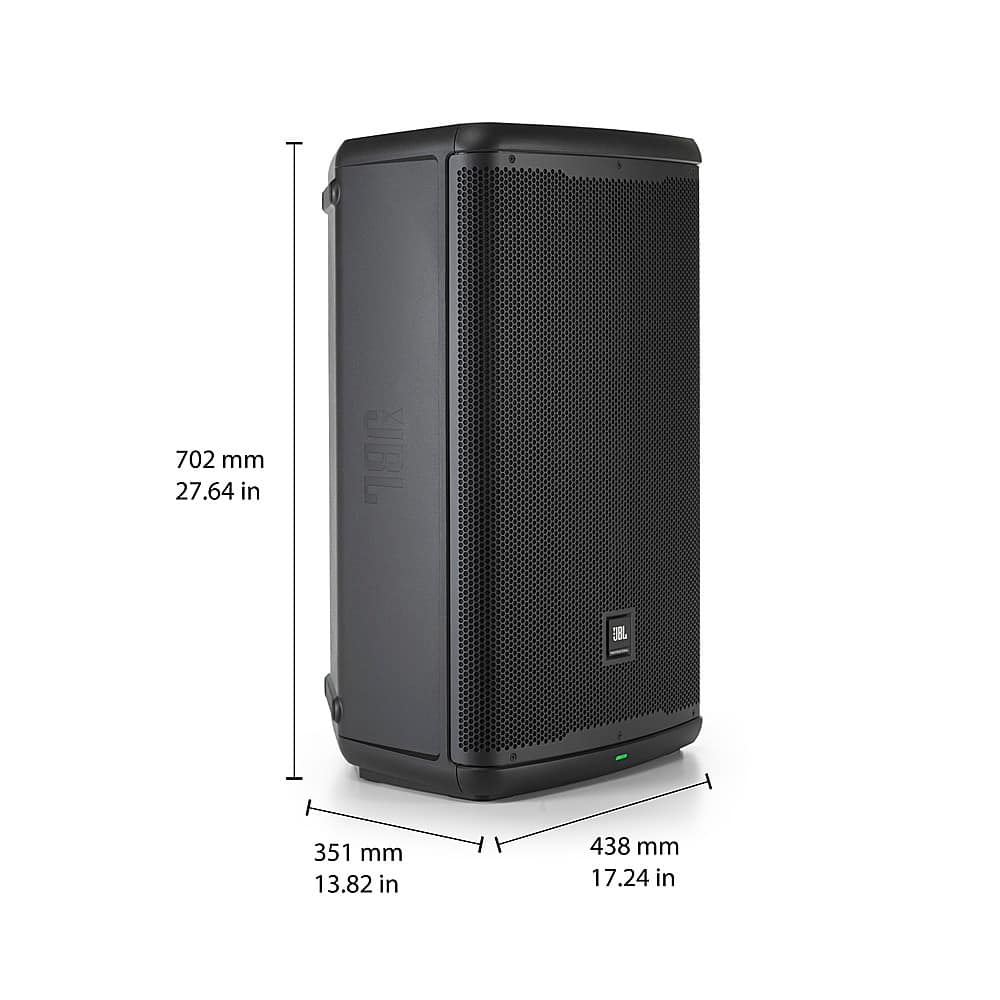 Alt View 21. JBL - EON715 15" Powered PA Speaker with Bluetooth - Black.