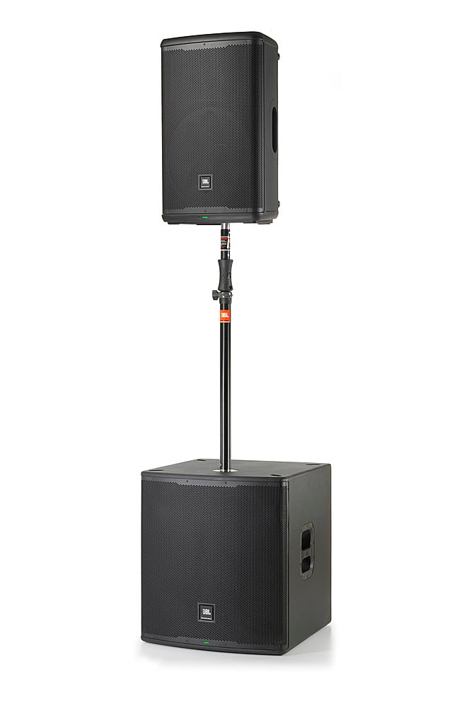 Alt View 19. JBL - EON715 15" Powered PA Speaker with Bluetooth - Black.