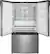 Alt View 11. Insignia™ - 26.6 Cu. Ft. French Door Fingerprint-Resistant Refrigerator - Stainless Steel.
