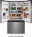 Alt View 13. Insignia™ - 26.6 Cu. Ft. French Door Fingerprint-Resistant Refrigerator - Stainless Steel.