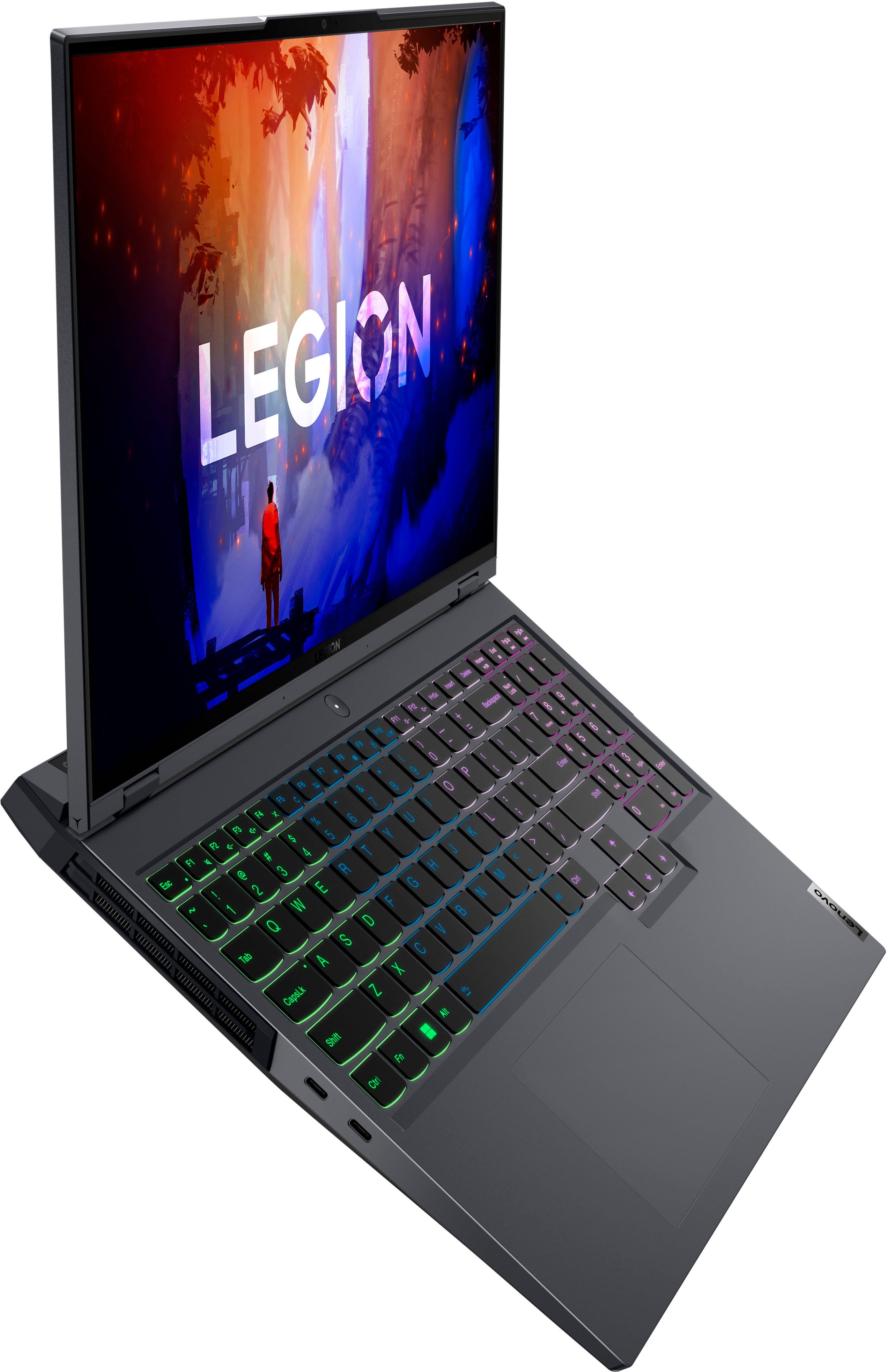 Lenovo Legion Pro 5 16 WQXGA 165Hz IPS, AMD Ryzen 7 7745HX, NVIDIA GeForce  RTX4070, 32GB RAM, 1TB SSD, Onyx Grey, Windows 11, 82WM004QUS 