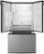 Alt View Zoom 11. Insignia™ - 20.1 Cu. Ft. French Door Counter-Depth Fingerprint-Resistant Refrigerator - Stainless Steel.