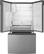 Alt View 11. Insignia™ - 20.1 Cu. Ft. French Door Counter-Depth Fingerprint-Resistant Refrigerator - Stainless Steel.