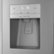 Alt View Zoom 12. Insignia™ - 20.1 Cu. Ft. French Door Counter-Depth Fingerprint-Resistant Refrigerator - Stainless Steel.
