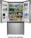 Alt View 14. Insignia™ - 20.9 Cu. Ft. French Door Counter-Depth Fingerprint-Resistant Refrigerator - Stainless Steel.