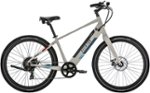 Aventon - Pace 350.2 Step-Over Ebike w/ 40 mile Max Operating Range and 20 MPH Max Speed - Regular - Cloud Grey
