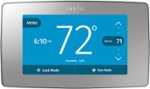 Emerson - Sensi Touch Smart Programmable Wi-Fi Thermostat- Works with Alexa, C-Wire Required - Silver