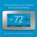 Sensi protects your privacy while saving energy. The image shows a thermostat displaying the current temperature of 72 degrees Fahrenheit, set to humidity at -40% and 40% Cool Mode, and Fan Auto. Sensi ensures that your personal information is not sold.
