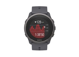 SUUNTO - 5 Peak 43mm Compact Sports/Activity Watch with GPS and HR - Dark Heather - Front_Zoom
