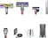 Left. Dyson - V12 Detect Slim Cordless Vacuum with 8 accessories - Yellow/Iron.