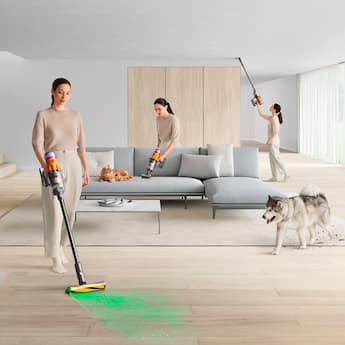 Dyson V12 Detect Slim Cordless Vacuum with 8 accessories Yellow Dyson V12 Detect Slim Cordless Vacuum with 8 accessories Yellow