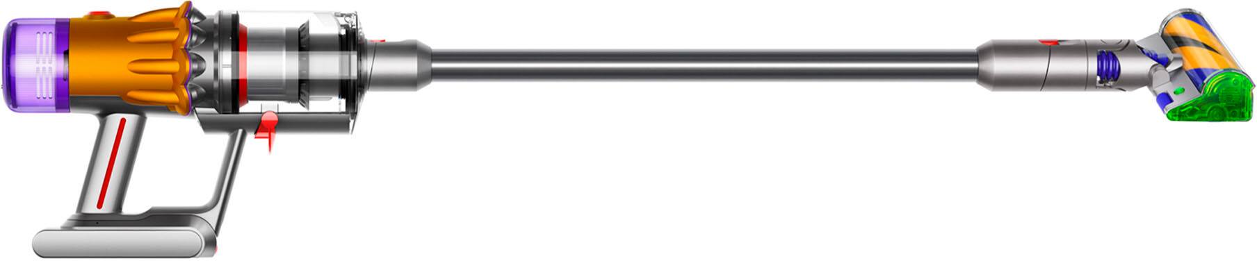 Alt View 22. Dyson - V12 Detect Slim Cordless Vacuum with 8 accessories - Yellow/Iron.