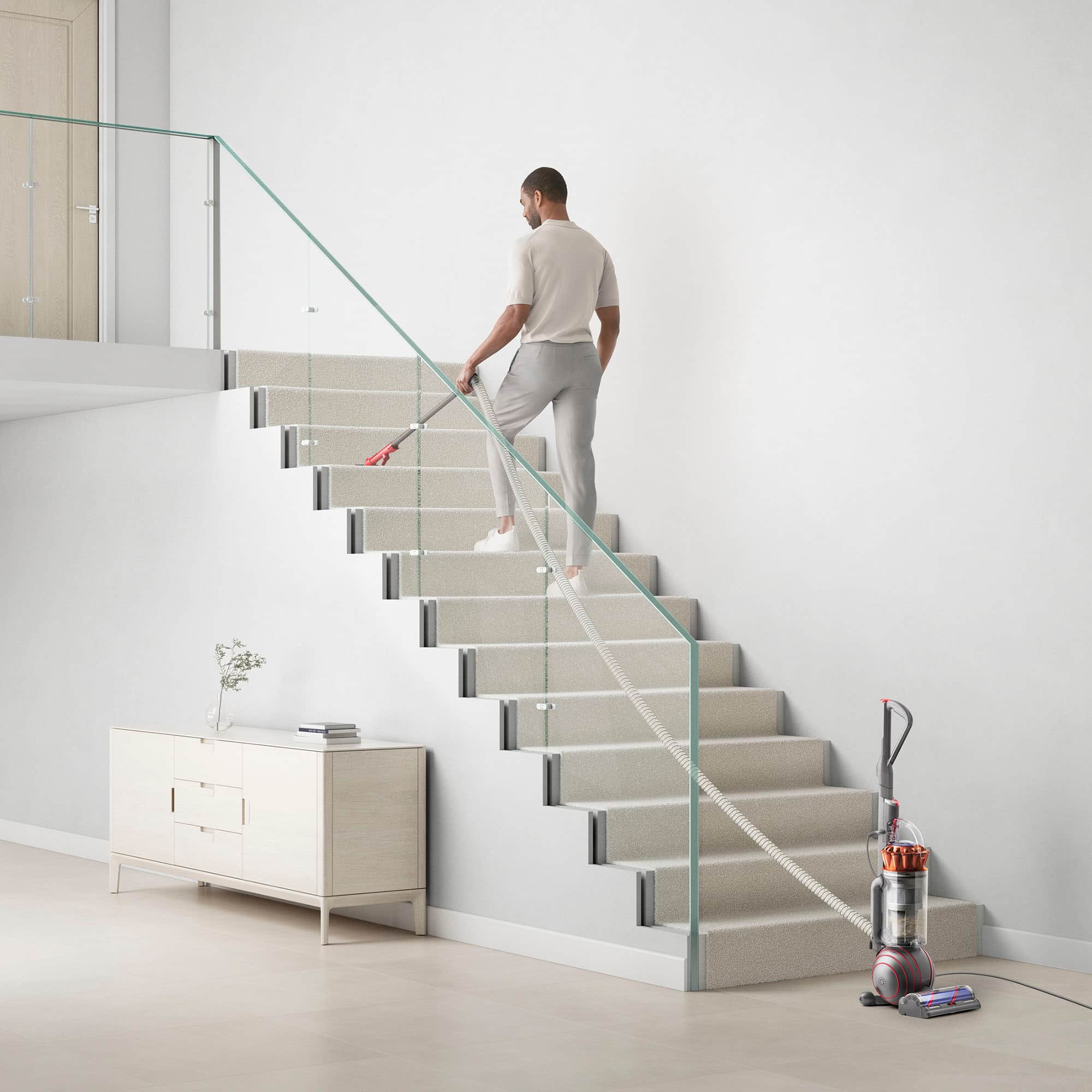 Alt View 15. Dyson - Ball Animal 3 Extra Upright Vacuum with 5 accessories - Copper/Silver.