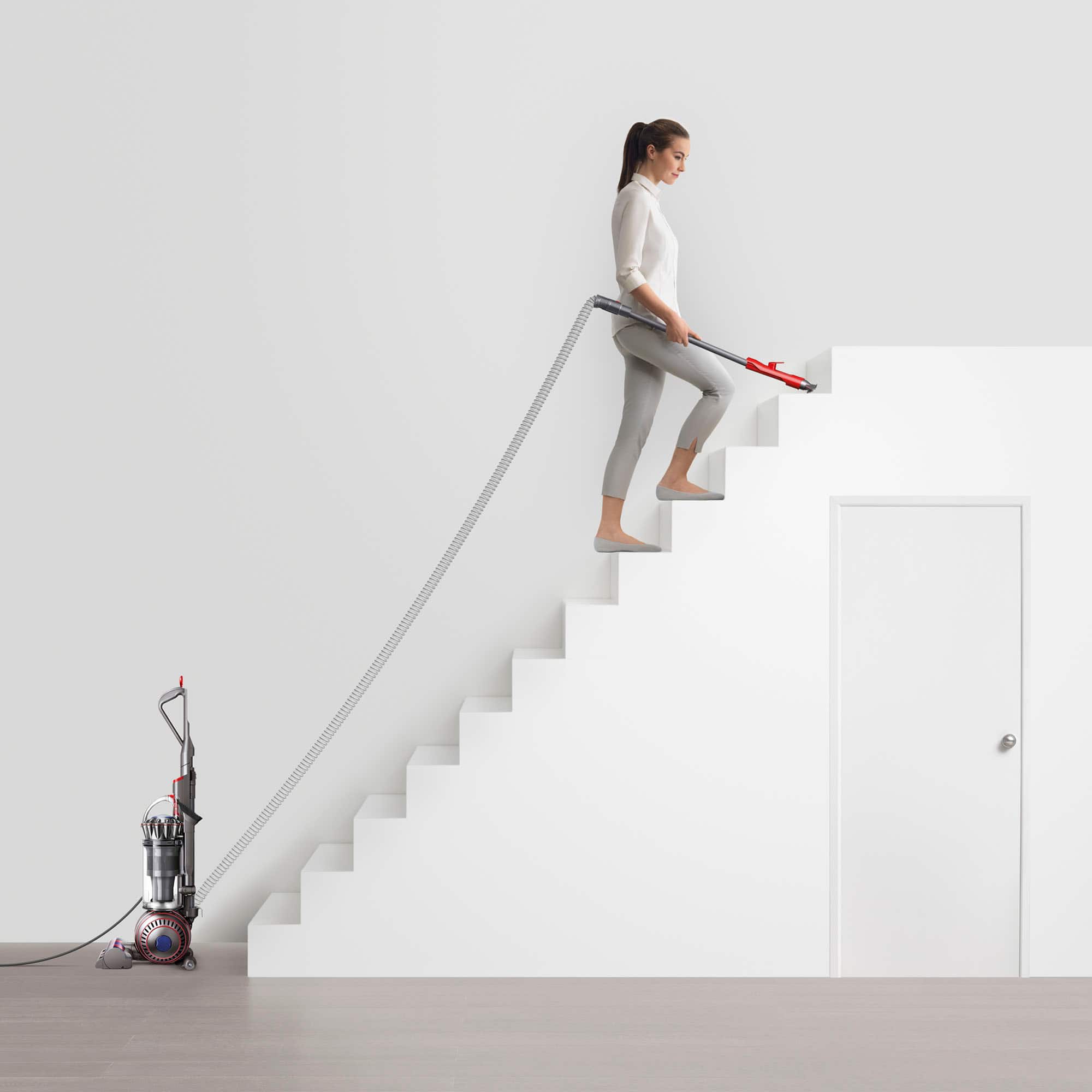 Alt View 14. Dyson - Ball Animal 3 Upright Vacuum with 2 accessories - Nickel/Silver.