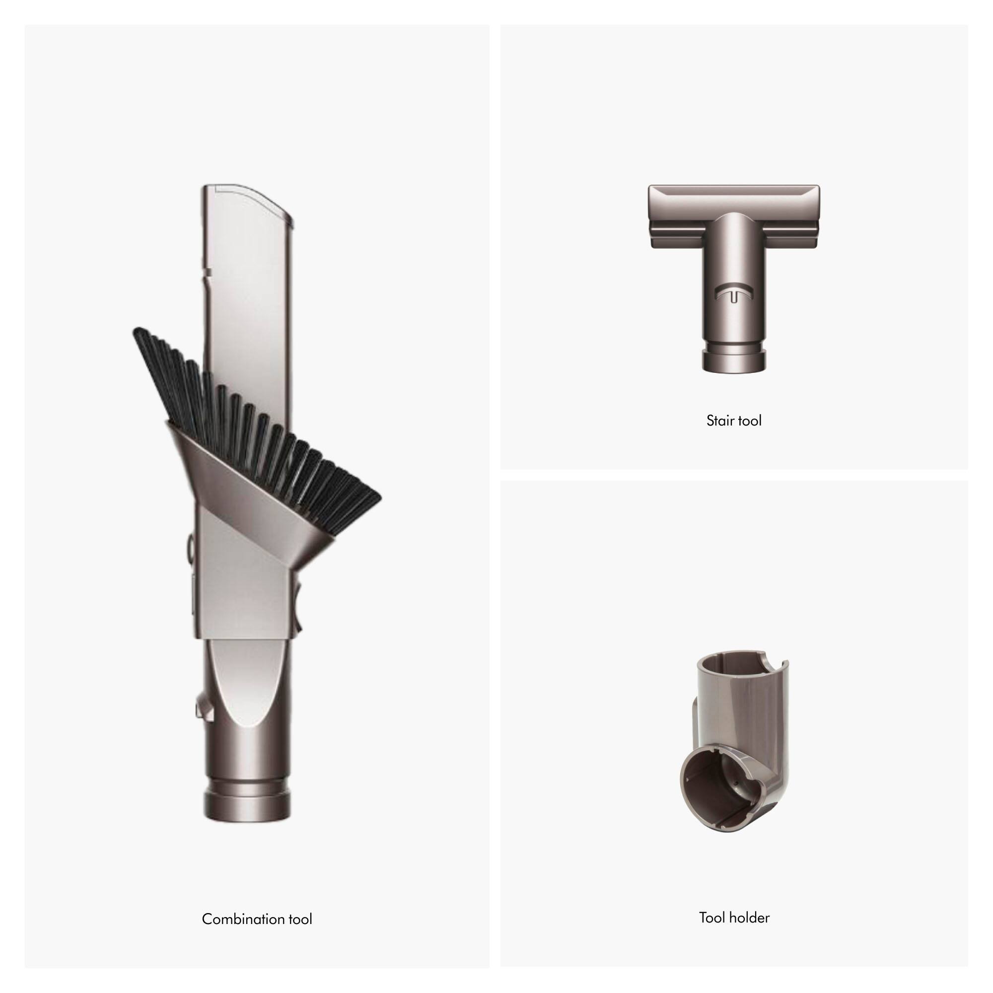 Alt View 1. Dyson - Ball Animal 3 Upright Vacuum with 2 accessories - Nickel/Silver.