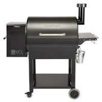 Cuisinart - Deluxe Wood Pellet Grill and Smoker​ - Black - Angle_Zoom