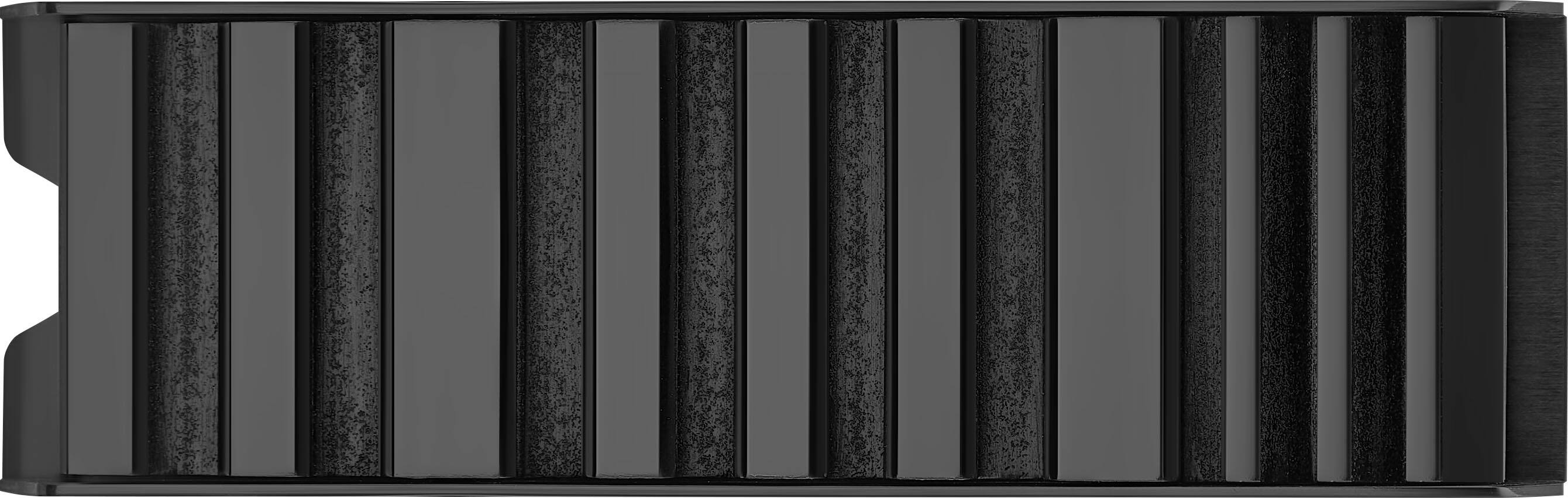 Alt View 20. Insignia™ - Heatsink Enclosure for M.2 NVMe SSDs and PS5 - Black.