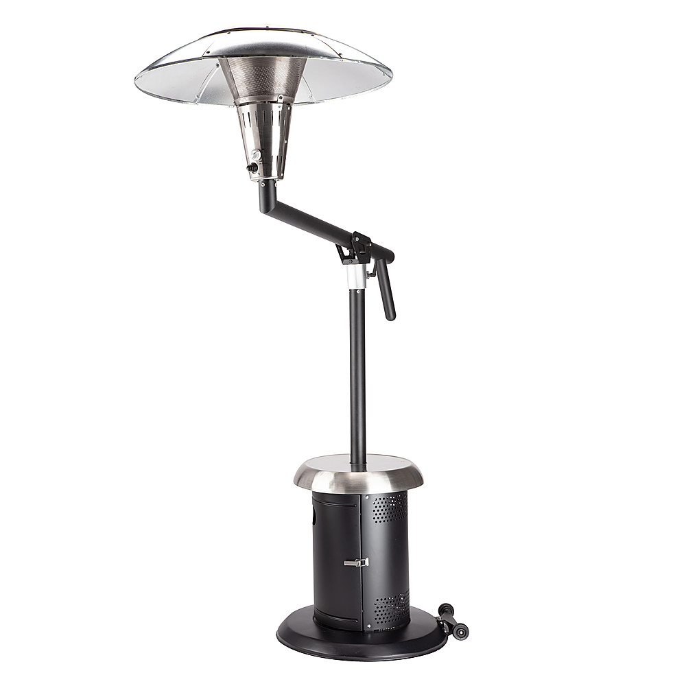 Angle View: Cuisinart - Perfect Position Propane Patio Heater - Black