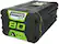 Front. Greenworks - 80 Volt 2Ah Battery (Charger not included) - Black/Green.