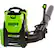 Alt View 11. Greenworks - 80-Volt Cordless Backpack Leaf Blower - 180 MPH/610 CFM (2.5Ah Battery and Charger Included) - Green.