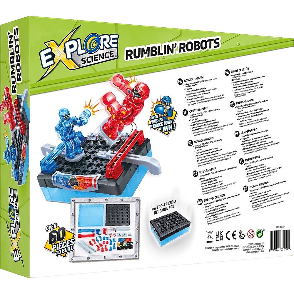 Alt View 16. Explore Scientific - Explore Science Rumblin' Robots Kit.
