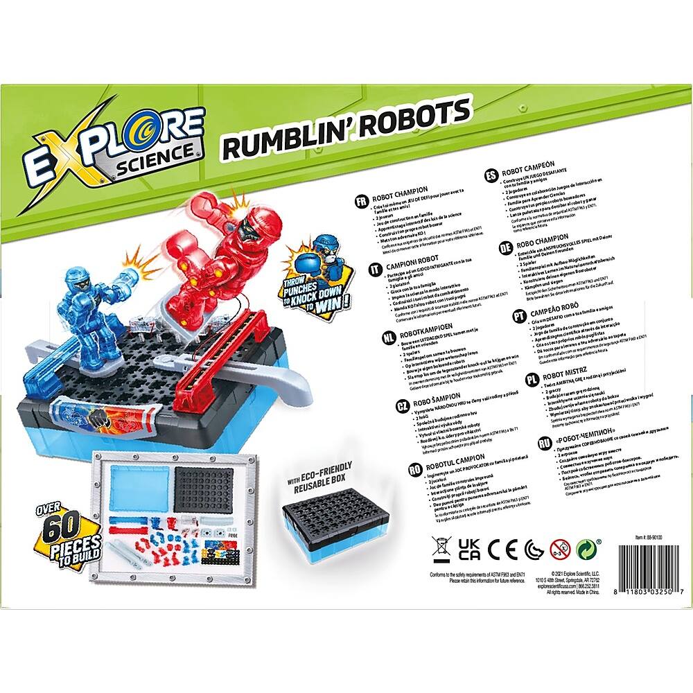 Alt View 18. Explore Scientific - Explore Science Rumblin' Robots Kit.