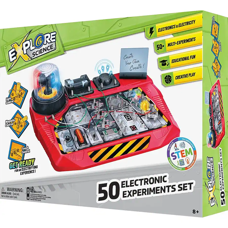 Explore Scientific Explore Science Electronic Experiment Set Red 88 ...