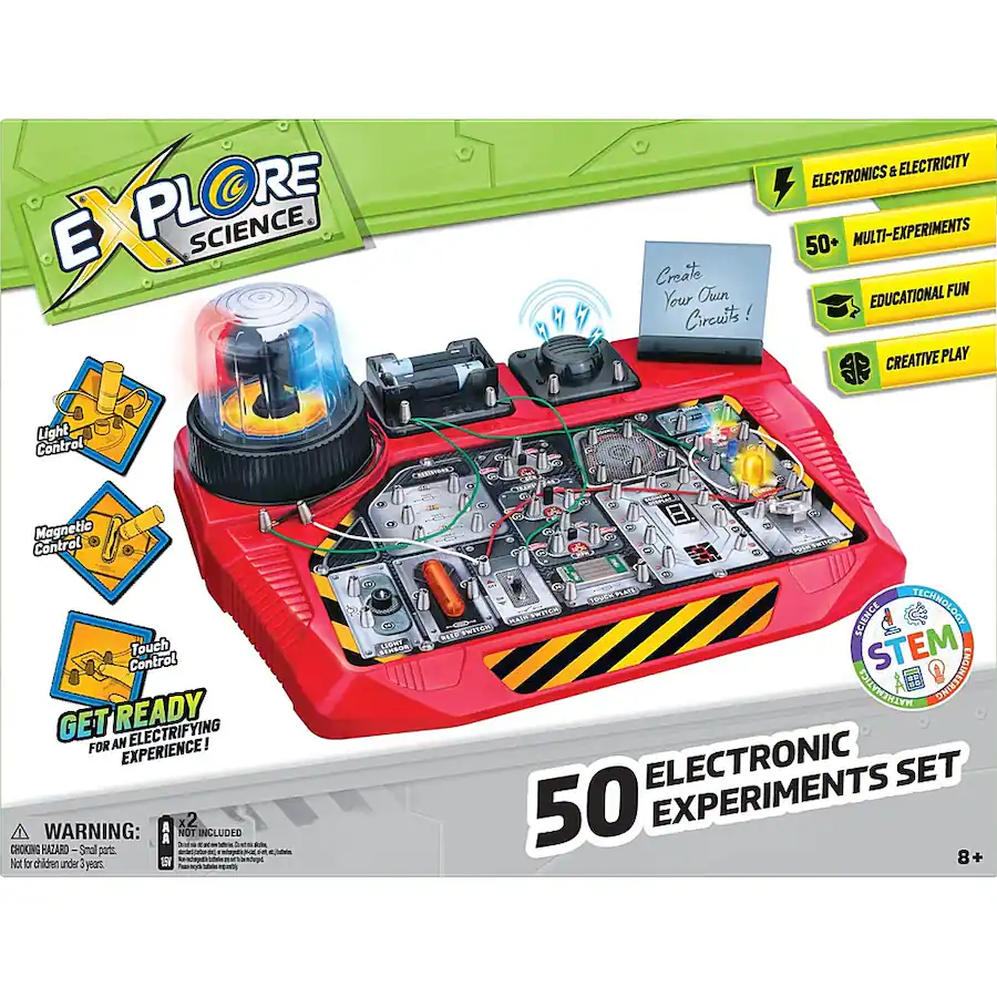 Explore Scientific Explore Science Electronic Experiment Set Red 88 ...