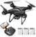 Front Zoom. Vantop - Snaptain SP680 2.7k Drone with Remote Control - Black.