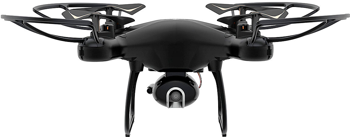 Left View: Snaptain - SP680 2.7k Drone with Remote Control - Black