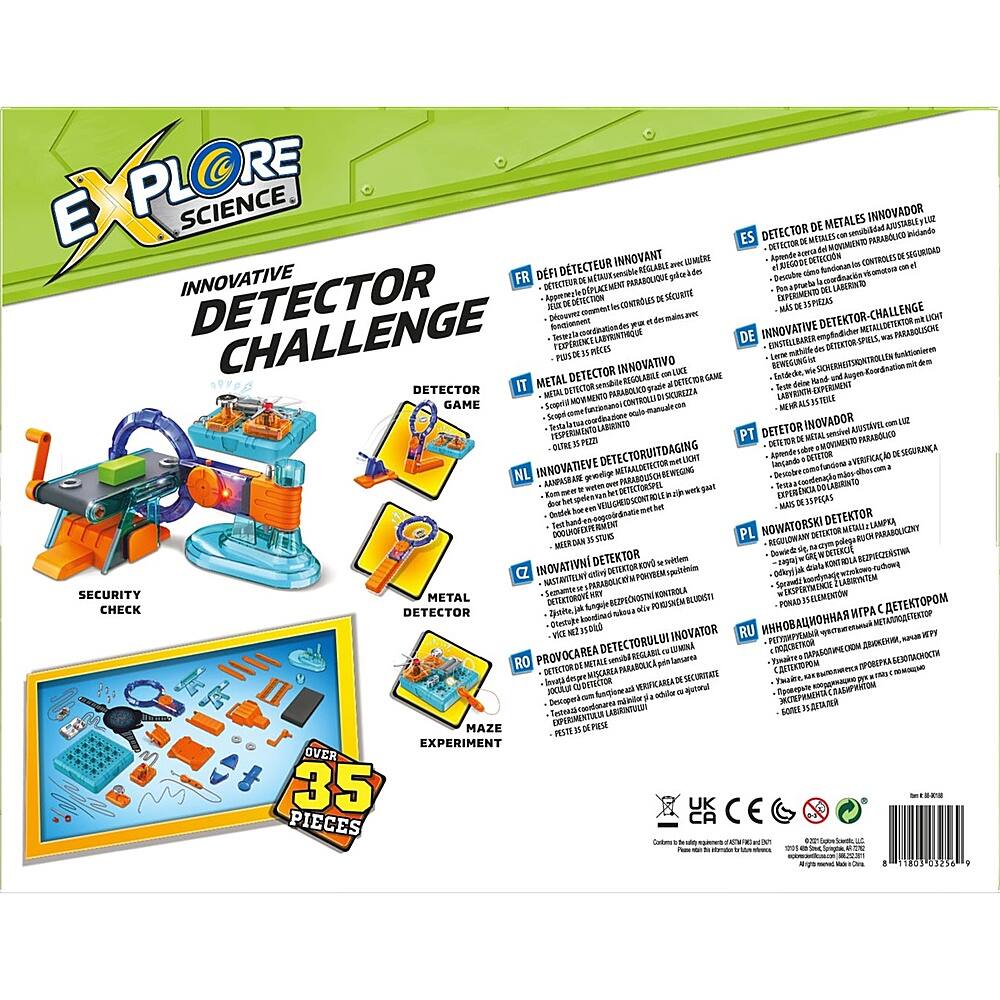 Alt View 19. Explore Scientific - Explore Science Innovative Detector Challenge Set.