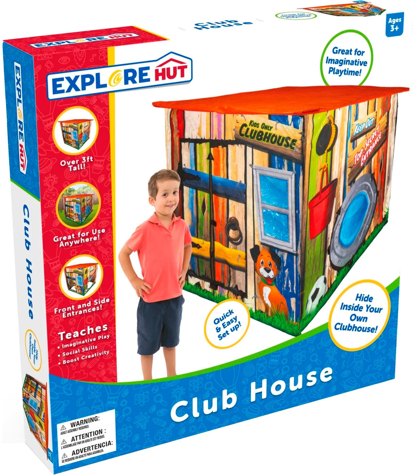 Alt View 18. Explore Scientific - ExploreHut Clubhouse Playhouse.