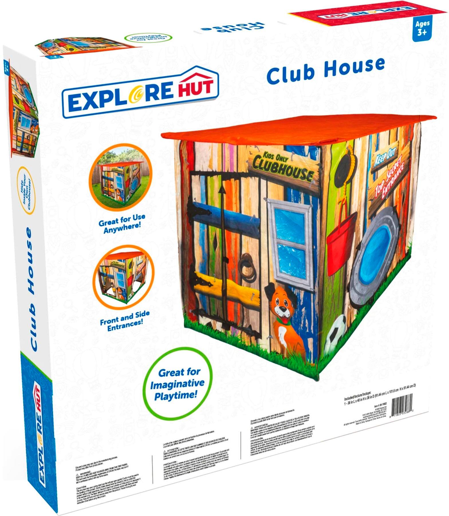 Alt View 19. Explore Scientific - ExploreHut Clubhouse Playhouse.