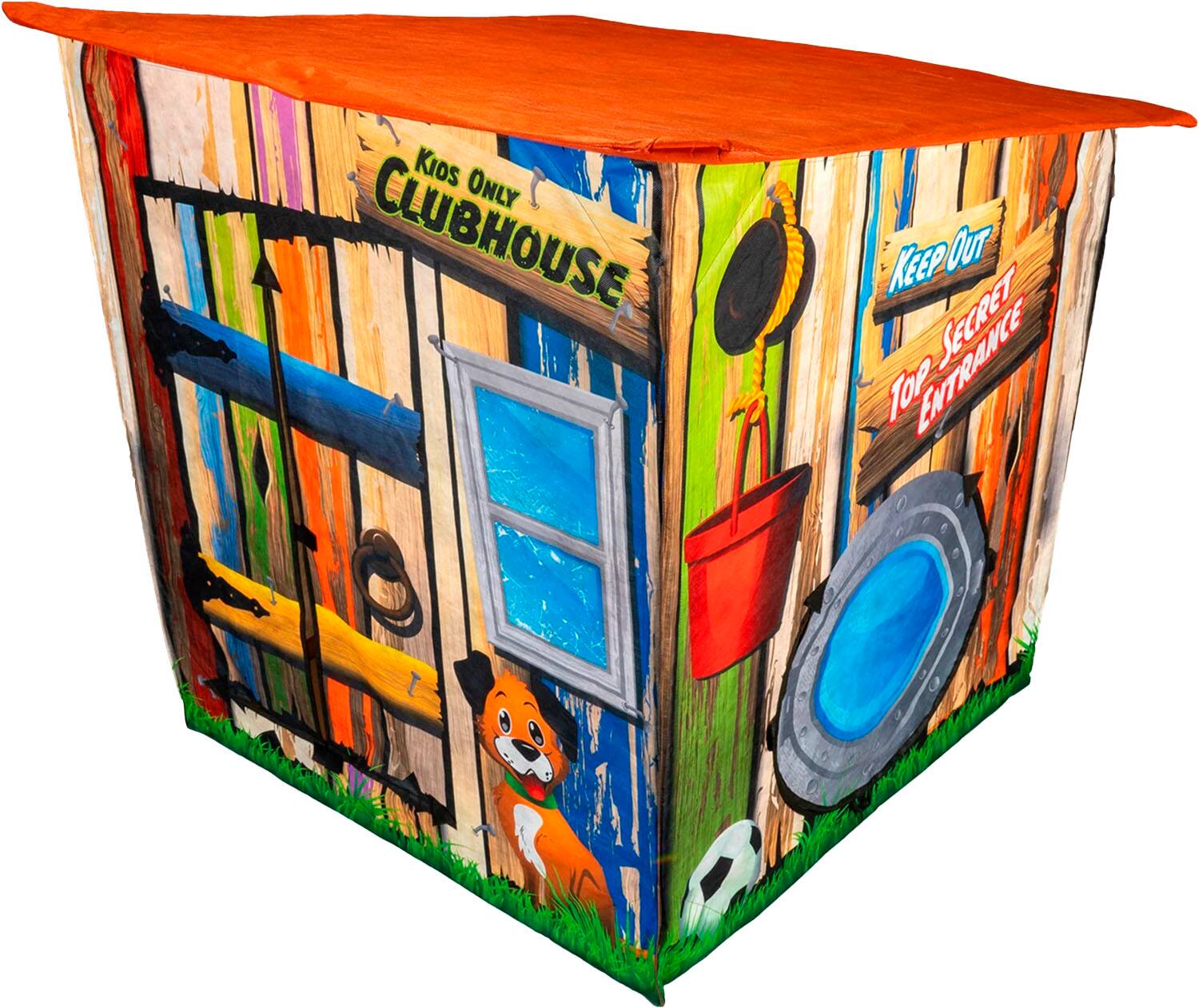 Left. Explore Scientific - ExploreHut Clubhouse Playhouse.