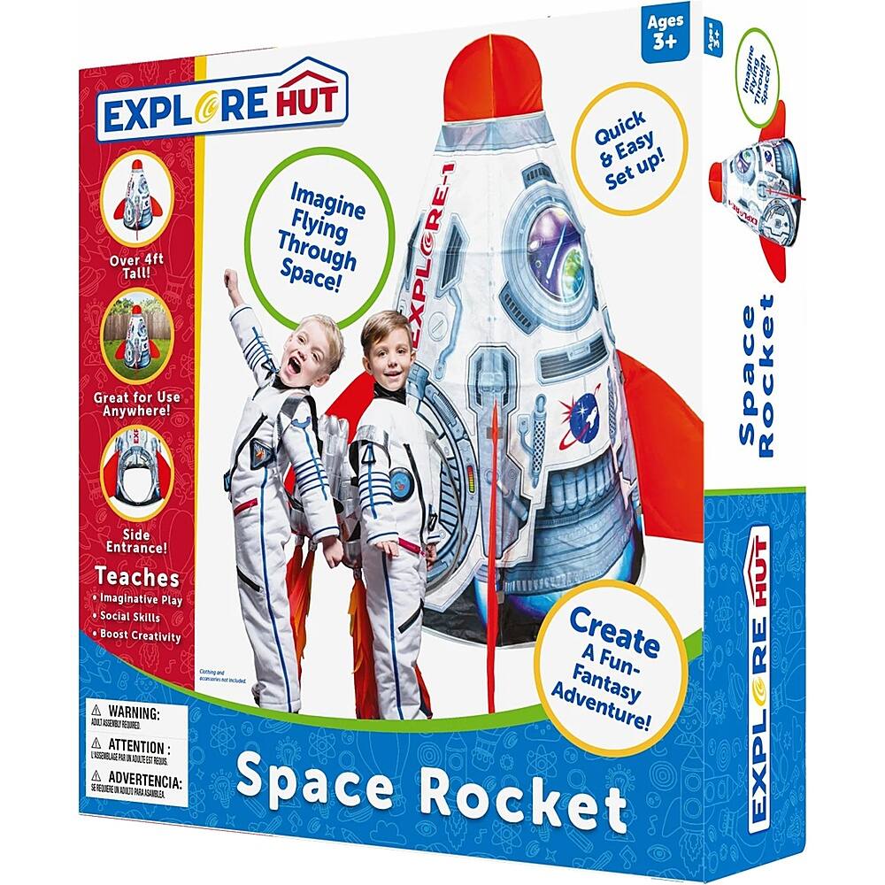 Alt View 14. Explore Scientific - ExploreHut Space Rocket.