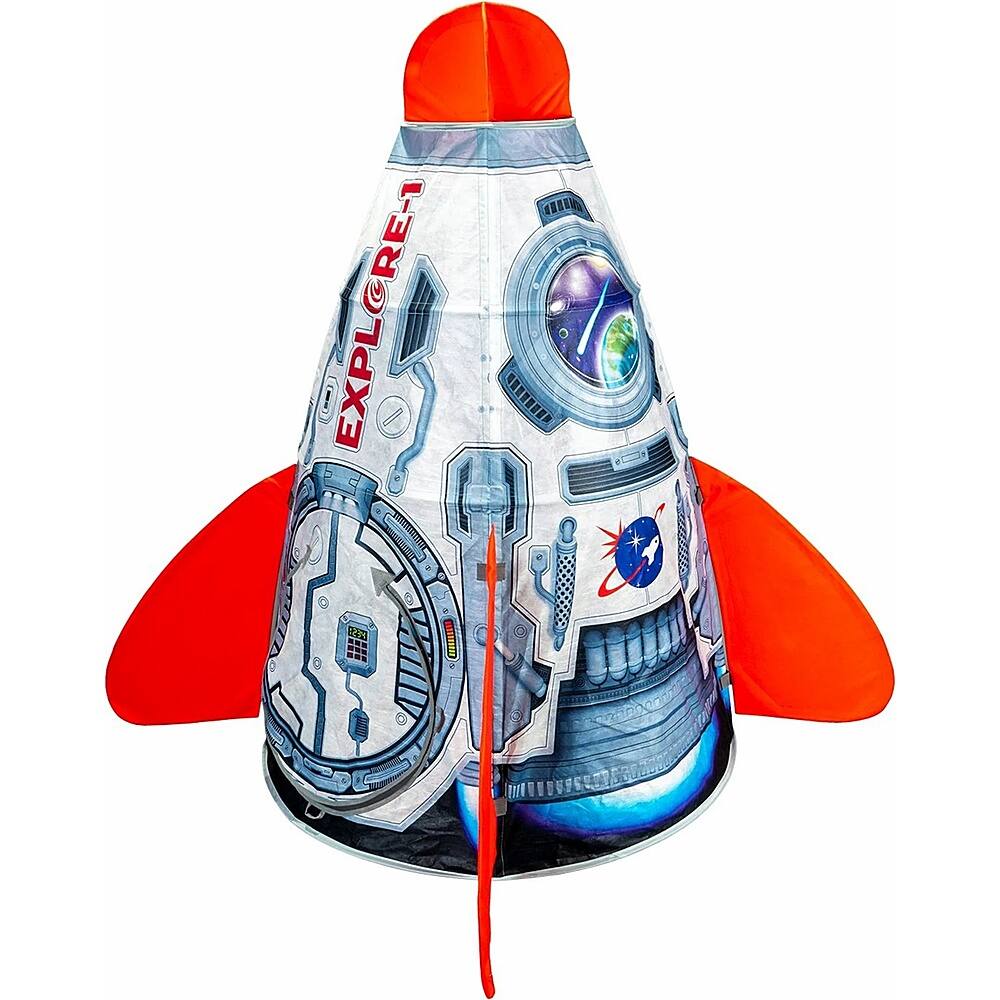 Left. Explore Scientific - ExploreHut Space Rocket.