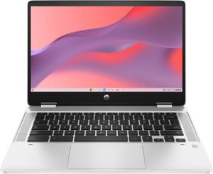 HP - 2-in-1 14" Touch-Screen Chromebook - Intel Celeron - 4GB Memory - 64GB eMMC - Natural Silver
