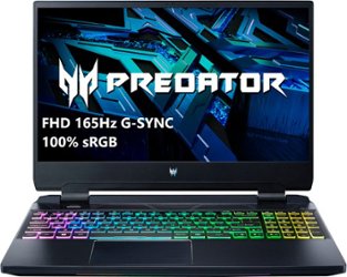 Acer - Predator Helios 300 - 15.6" FHD 165Hz Gaming Laptop - Intel Core i7 - 16GB DDR5 - NVIDIA GeForce RTX 3060 - 512GB SSD - Front_Zoom