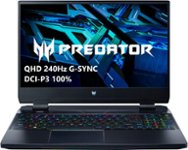 Front. Acer - Predator Helios 300 - 15.6" QHD 240Hz Gaming Laptop - Intel Core i7 - 16GB DDR5 - NVIDIA GeForce RTX 3070 Ti - 1TB SSD.