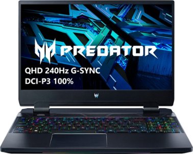 Acer - Predator Helios 300 - 15.6" QHD 240Hz Gaming Laptop - Intel Core i7 - 16GB DDR5 - NVIDIA GeForce RTX 3070 Ti - 1TB SSD