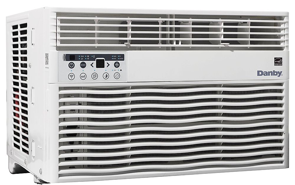 Angle View: Danby - DAC120EB8WDB 550 Sq. Ft. Window Air Conditioner - White