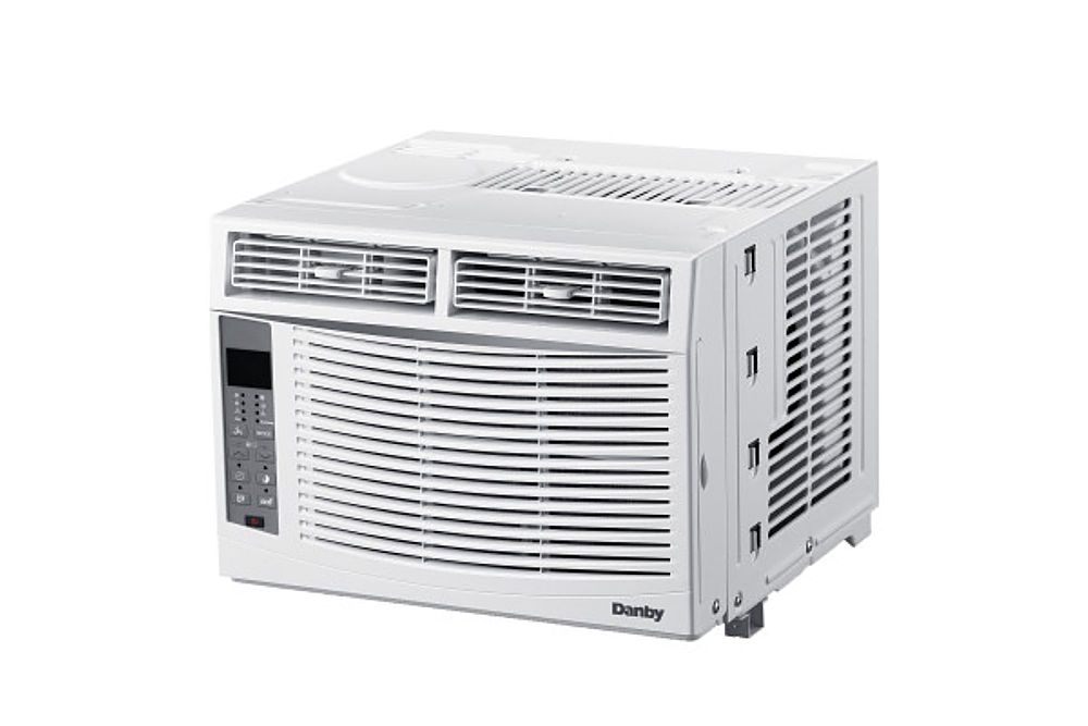 Angle View: Danby - DAC060EE1WDB 250 Sq. Ft. Window Air Conditioner - White
