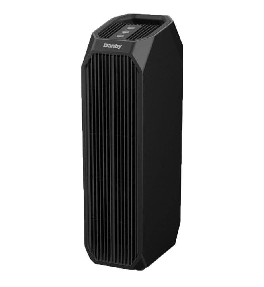 Angle. Danby - DAP143BAB-UV 210 Sq. Ft. Air Purifier - Black.