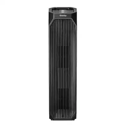 Front. Danby - DAP143BAB-UV 210 Sq. Ft. Air Purifier - Black.
