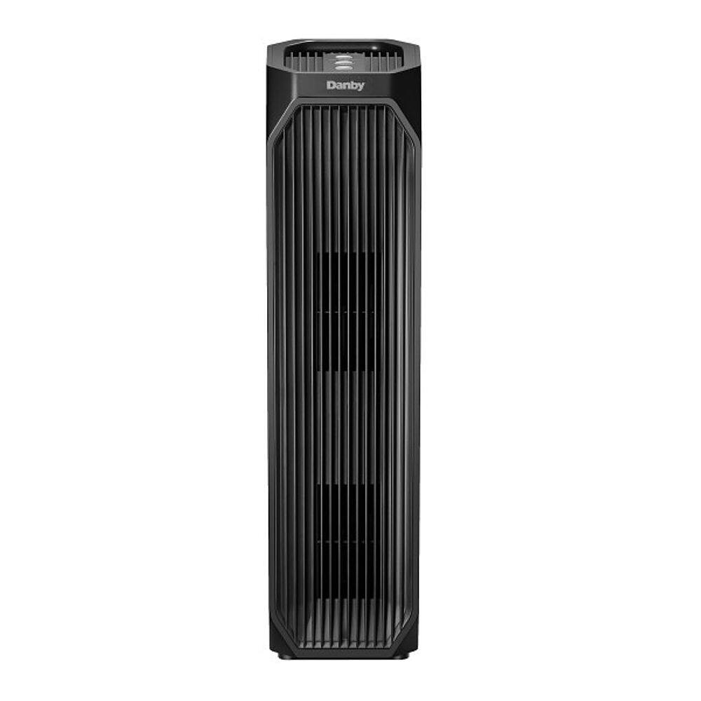 Front. Danby - DAP143BAB-UV 210 Sq. Ft. Air Purifier - Black.