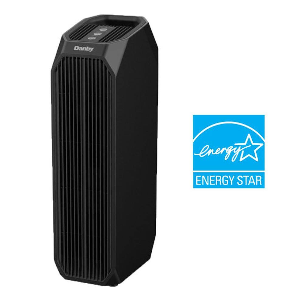 Alt View 13. Danby - DAP143BAB-UV 210 Sq. Ft. Air Purifier - Black.
