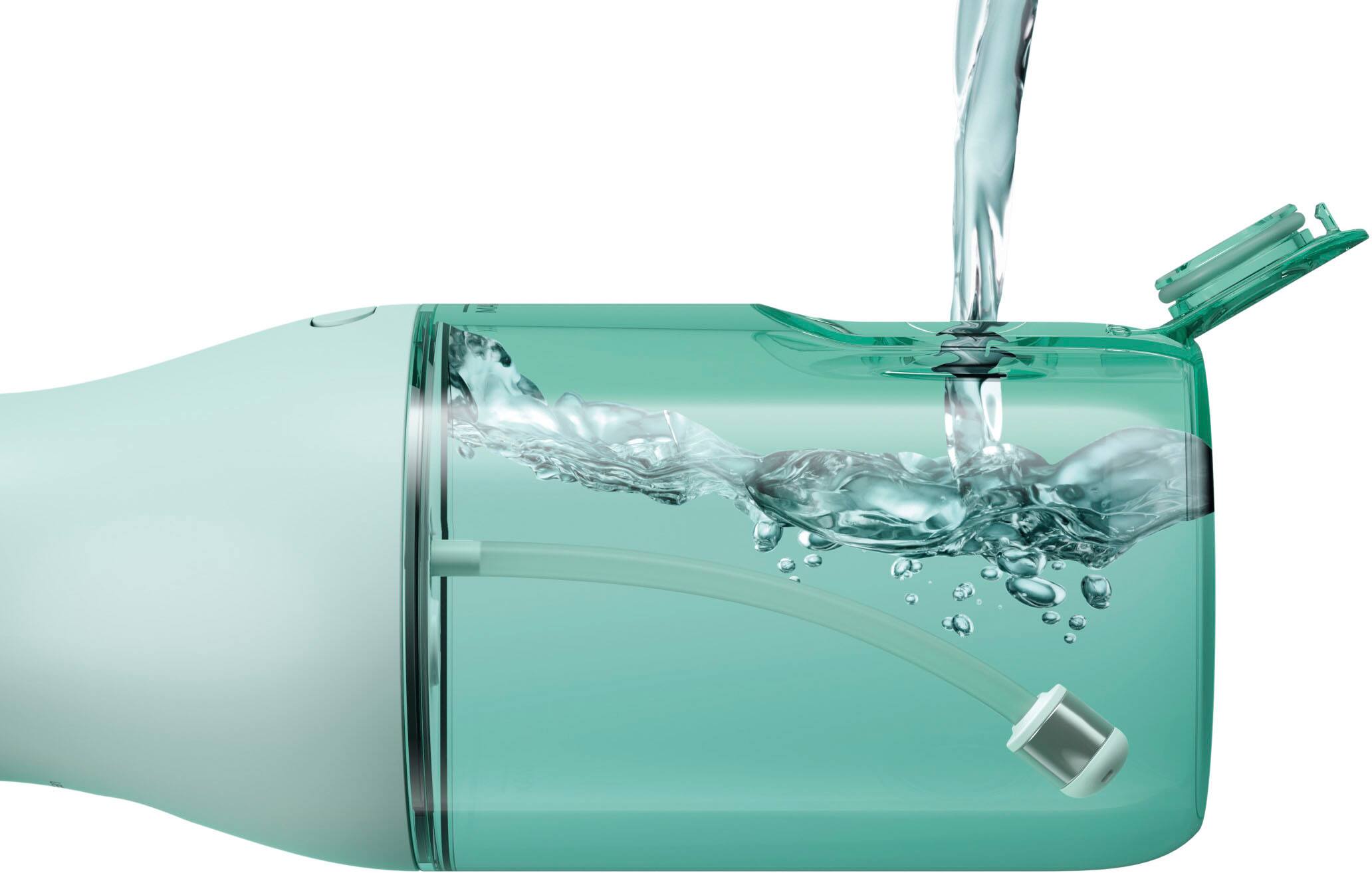 Alt View 22. Philips Sonicare - Power Flosser 3000 Cordless - Mint.