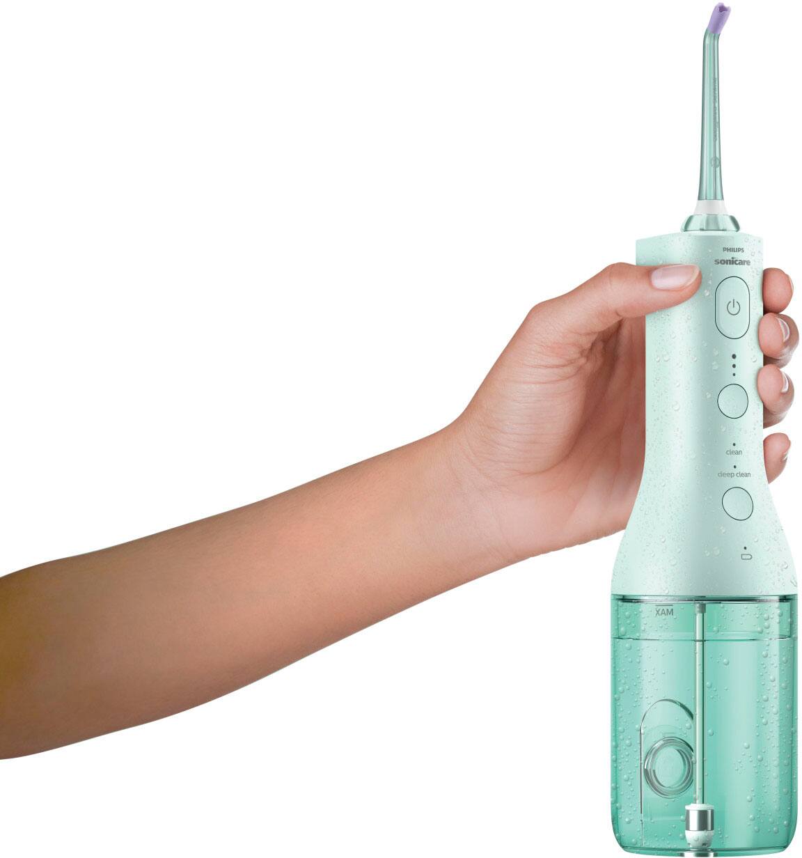 Alt View 23. Philips Sonicare - Power Flosser 3000 Cordless - Mint.